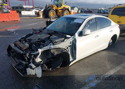 2019 Infiniti Q50 3.0T Luxe from USA, damaged, VIN JN1EV7AP8KM512020